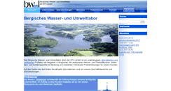 Desktop Screenshot of bwllabor.de